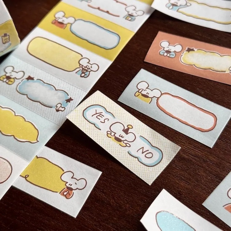 1991w2992｜白日夢 便條貼紙卷