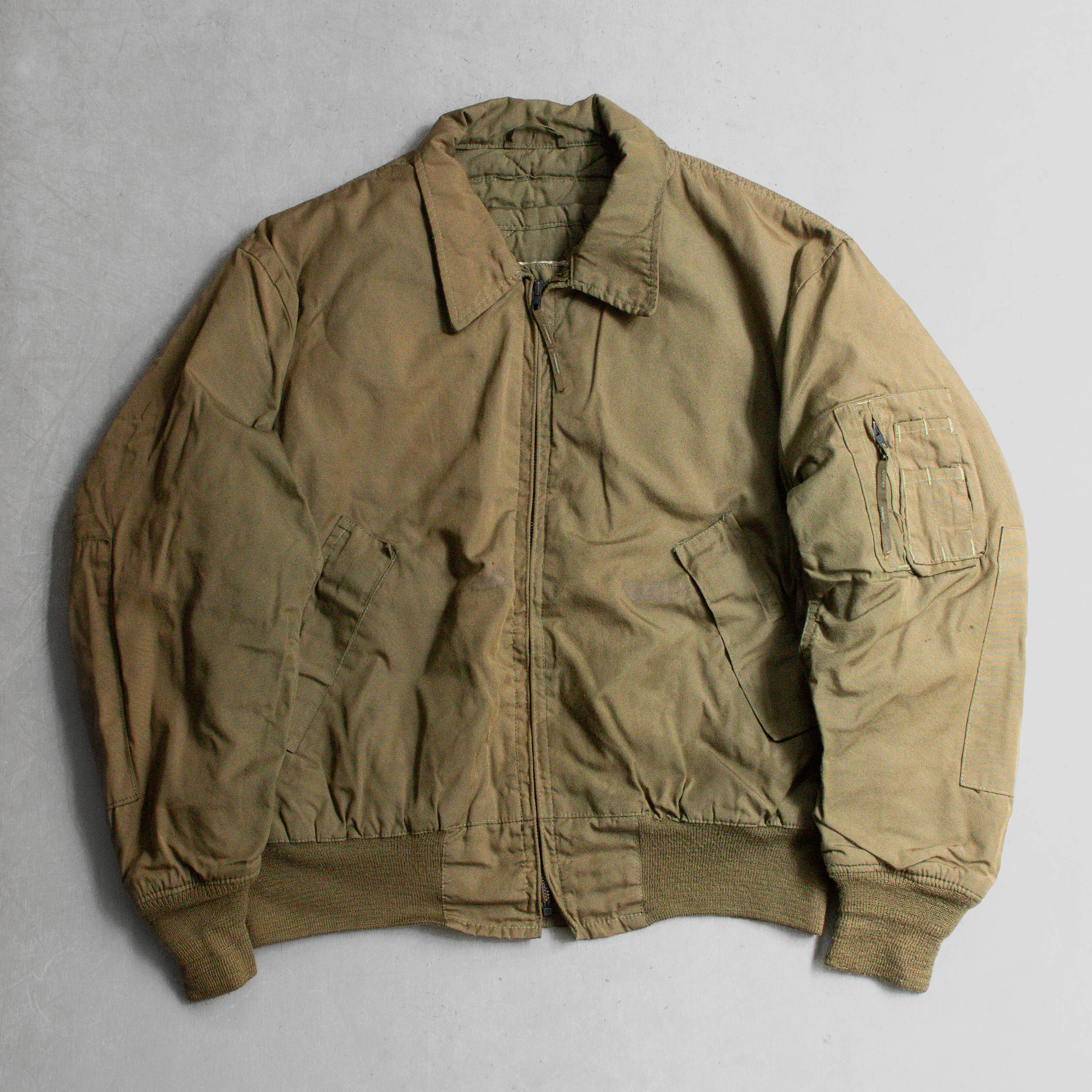 80S US ARMY CVC TANKER JACKET 美軍 公發 坦克兵 鋪棉 夾克 飛行外套 C
