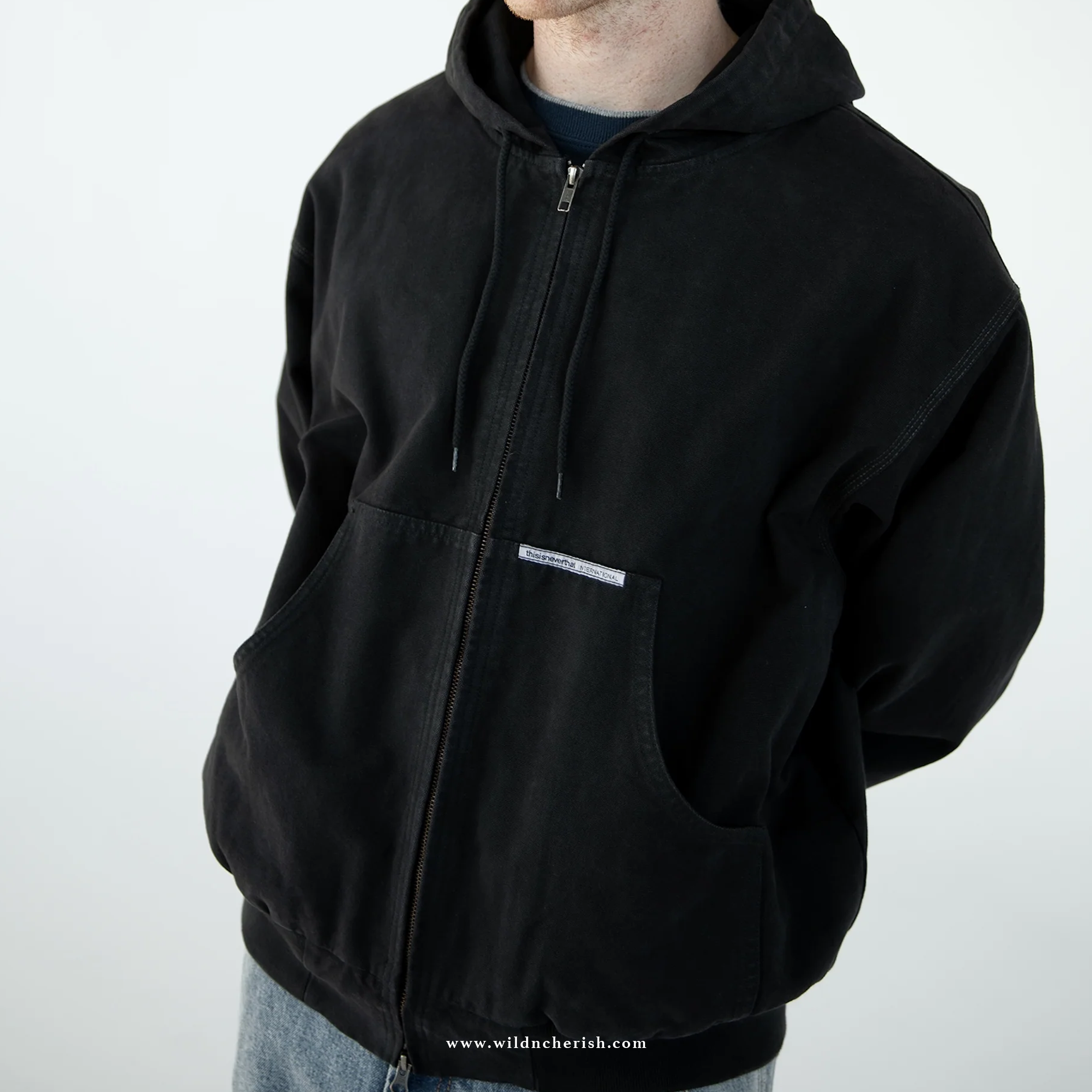 預訂 | Thisisneverthat Overdyed Hooded Jacket 鋪棉 重磅洗水外套