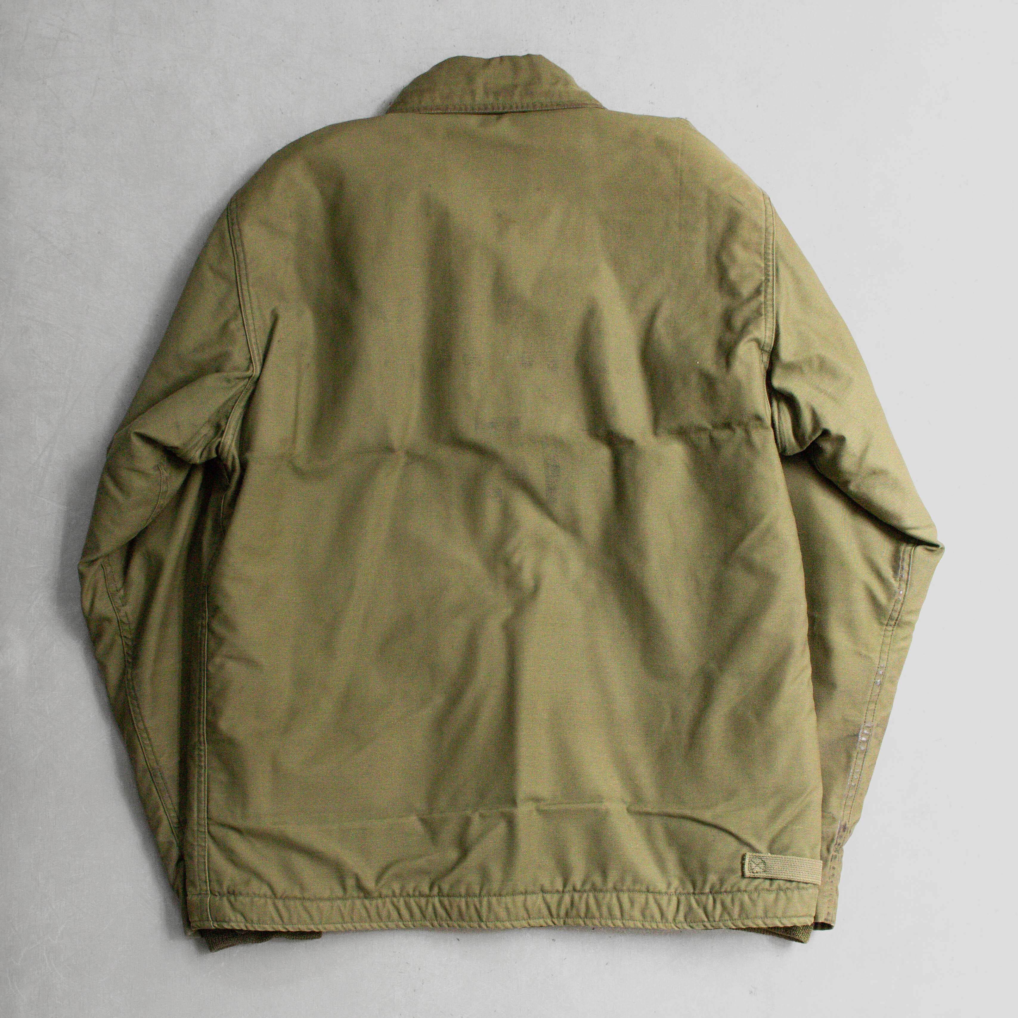 70S US NAVY A2 DECK JACKET 美軍 海軍 軍綠 甲板 夾克 軍外套 B