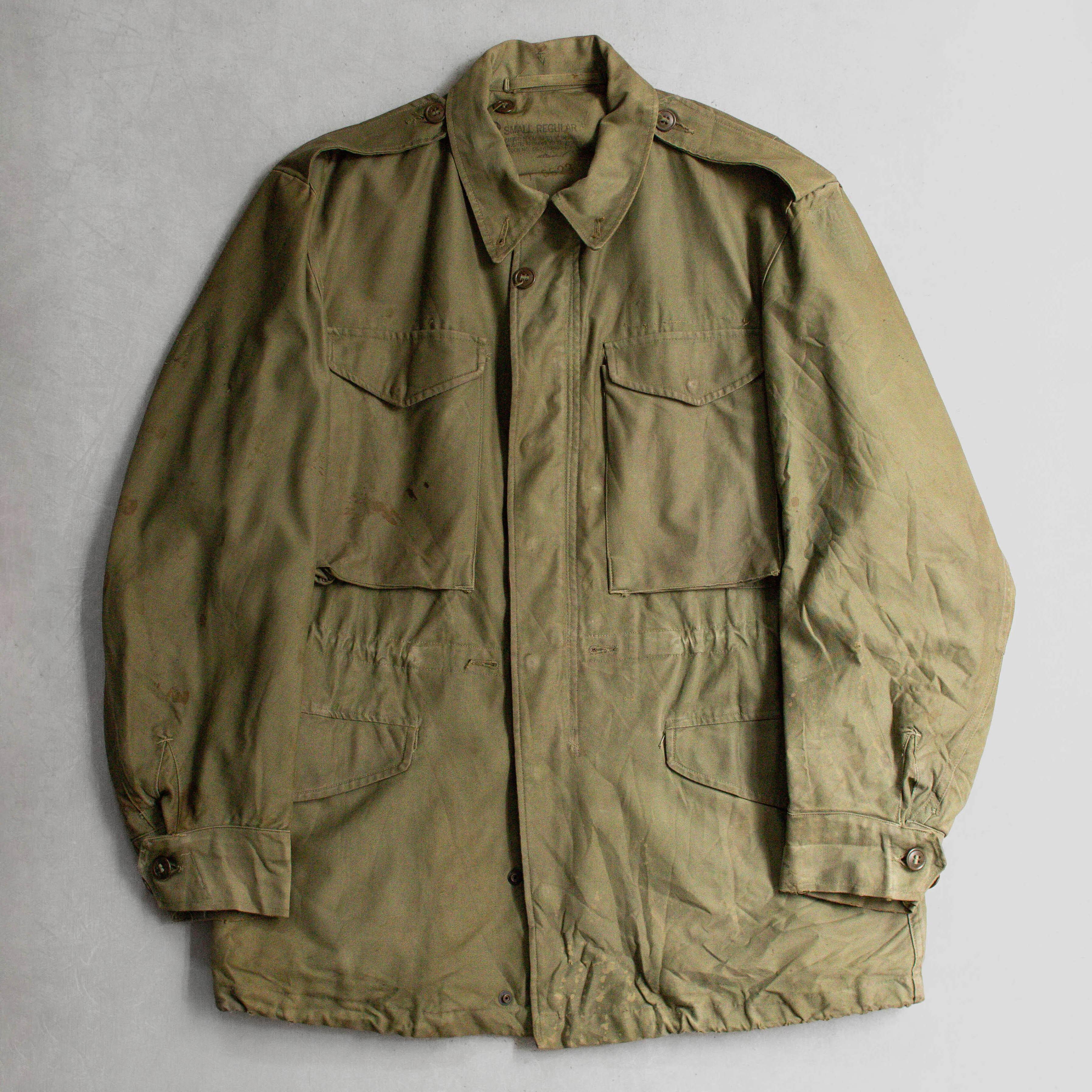 50-60S US ARMY M51 FIELD JACKET 美軍 軍綠 野戰 夾克 軍外套 B