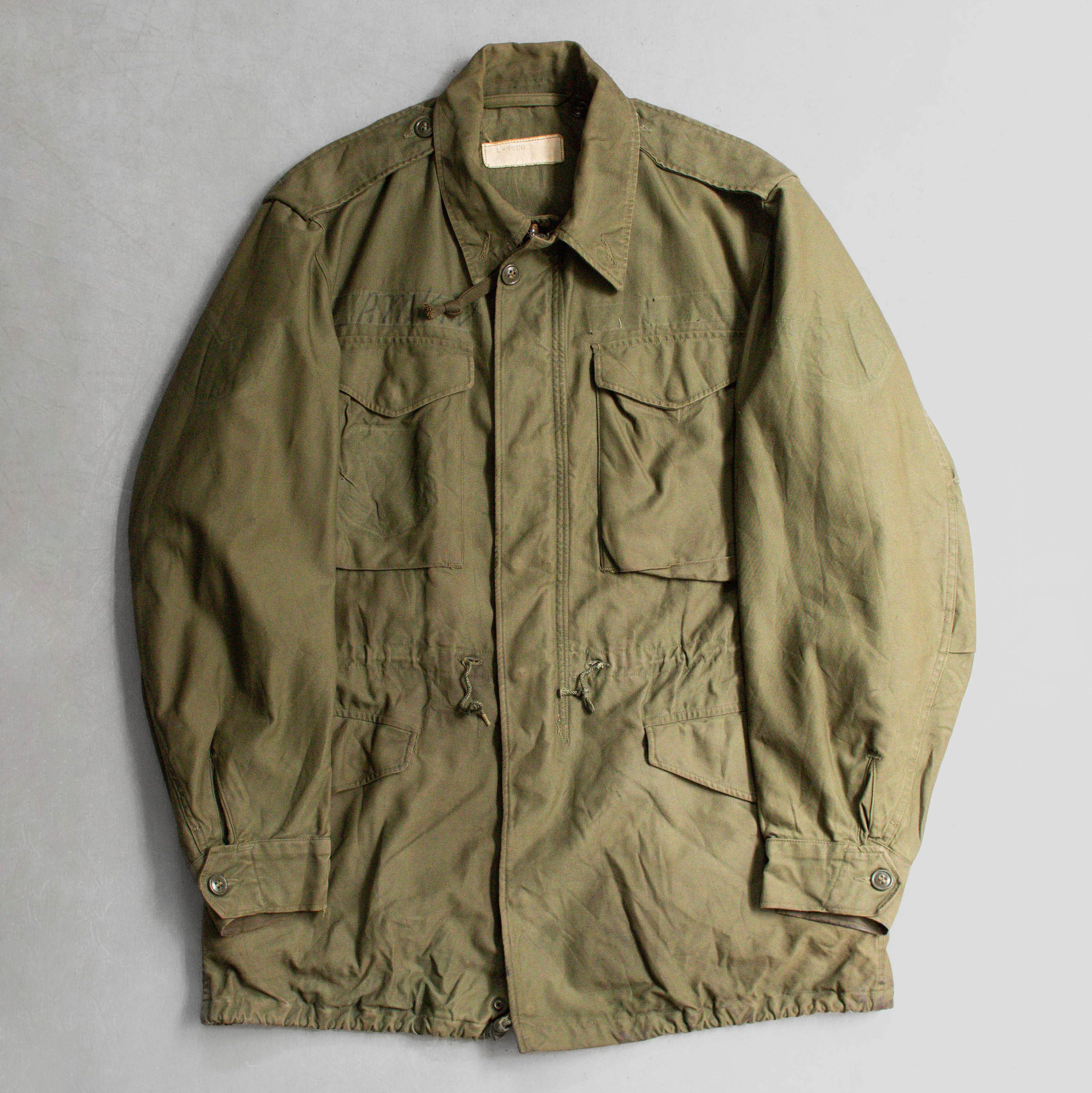 50-60S US ARMY M51 FIELD JACKET 美軍 軍綠 野戰 夾克 軍外套 C