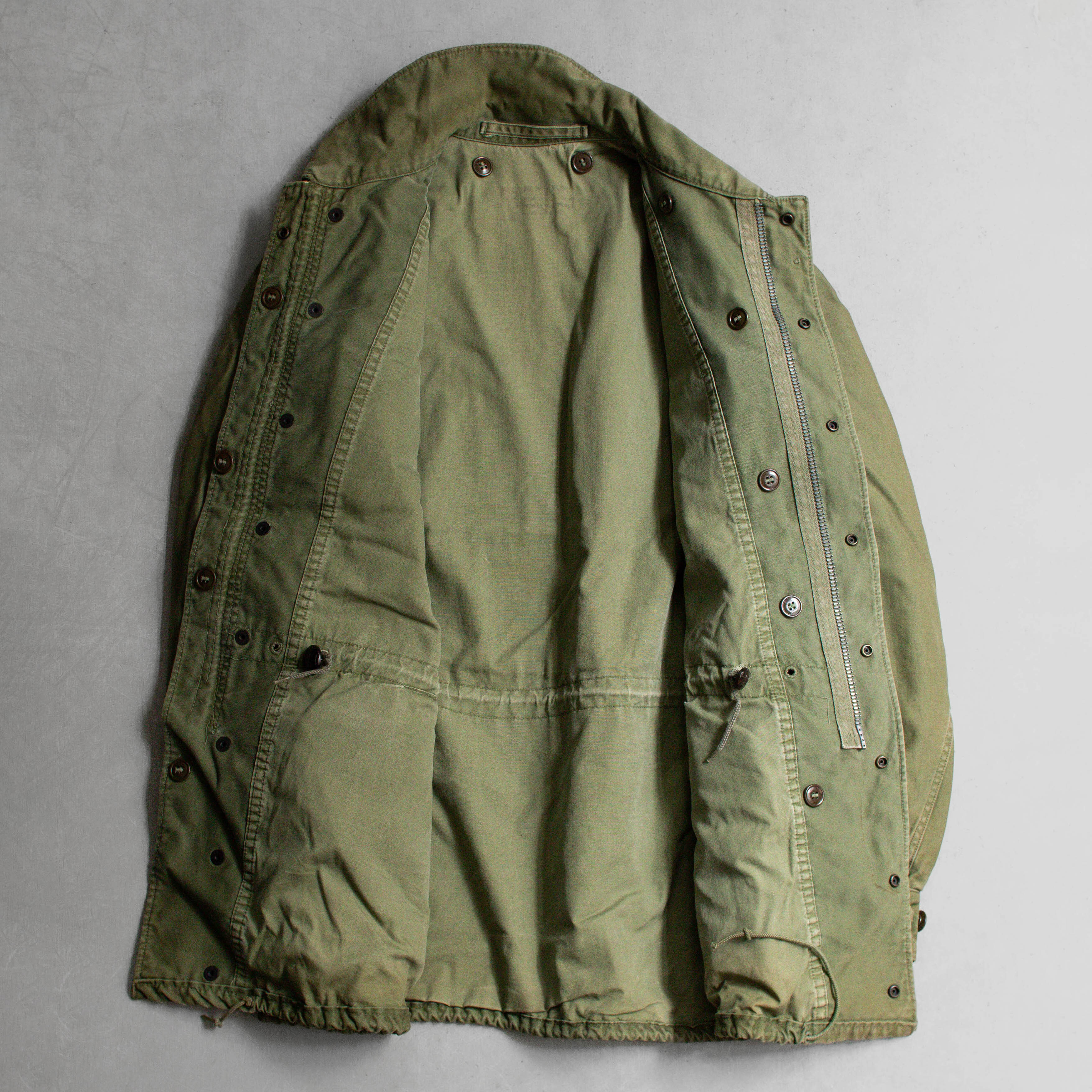 50-60S US ARMY M51 FIELD JACKET 美軍 軍綠 野戰 夾克 軍外套 D