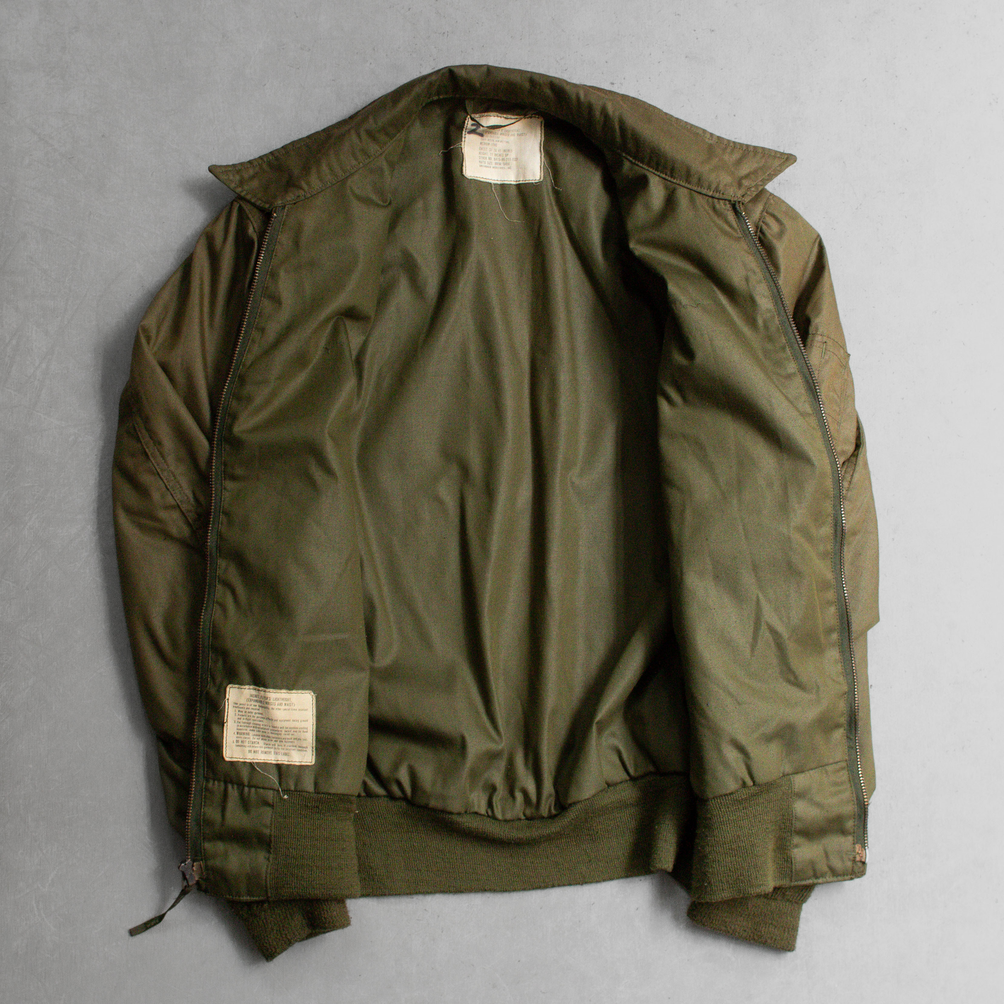 70S US ARMY HELICREW FLIGHT JACKET 美軍 公發 直升機 組員 飛行外套