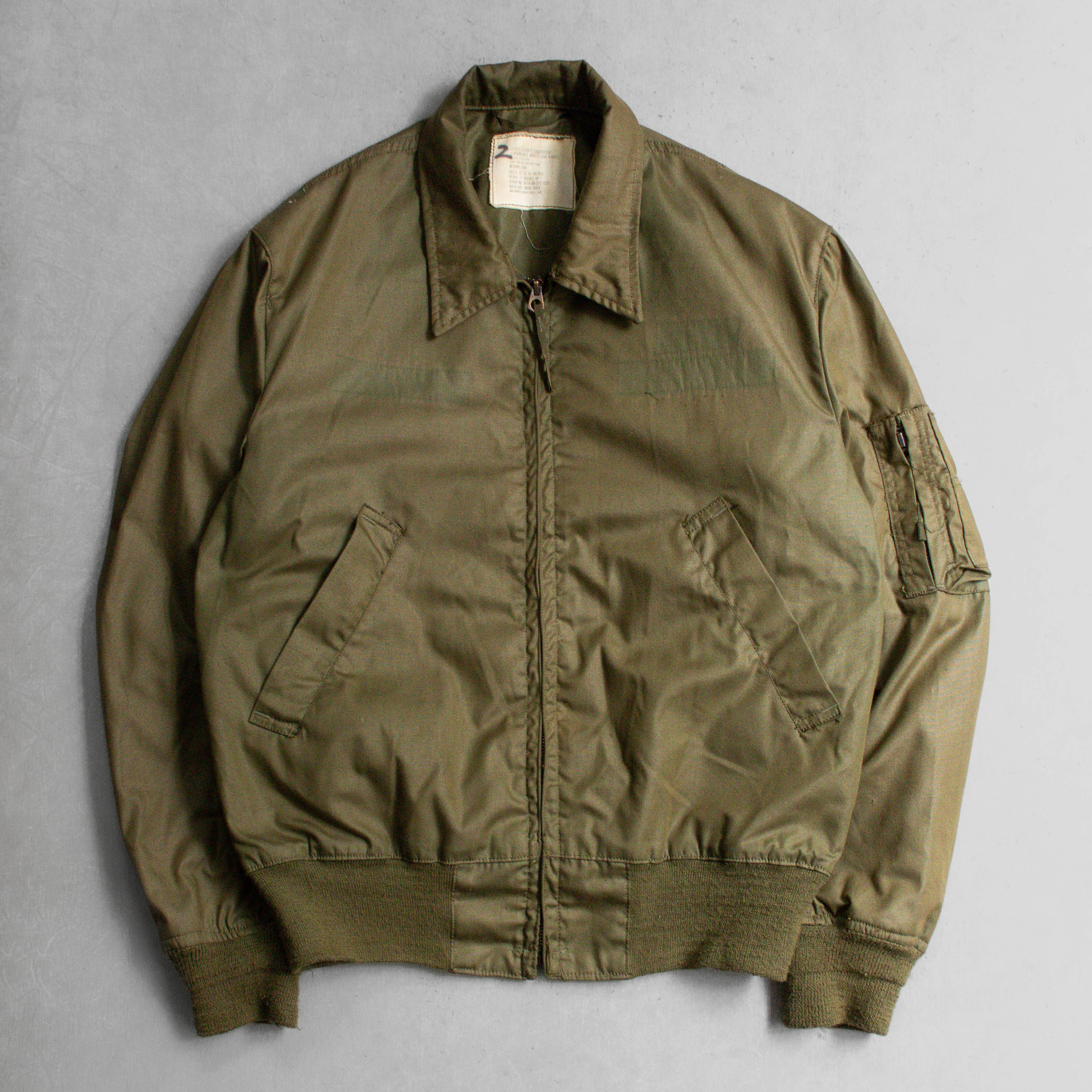 70S US ARMY HELICREW FLIGHT JACKET 美軍 公發 直升機 組員 飛行外套