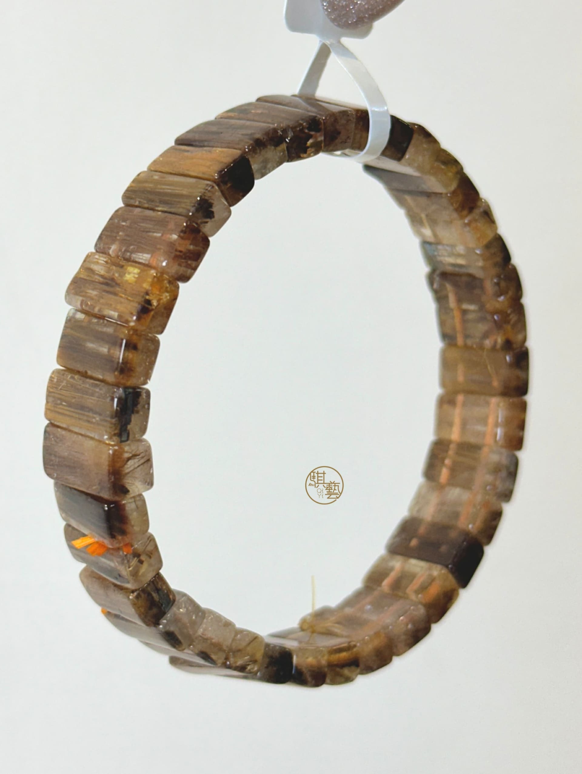 咖啡鈦晶手排 10mm+｜穩定招財 × 行動執行 × 防護氣場