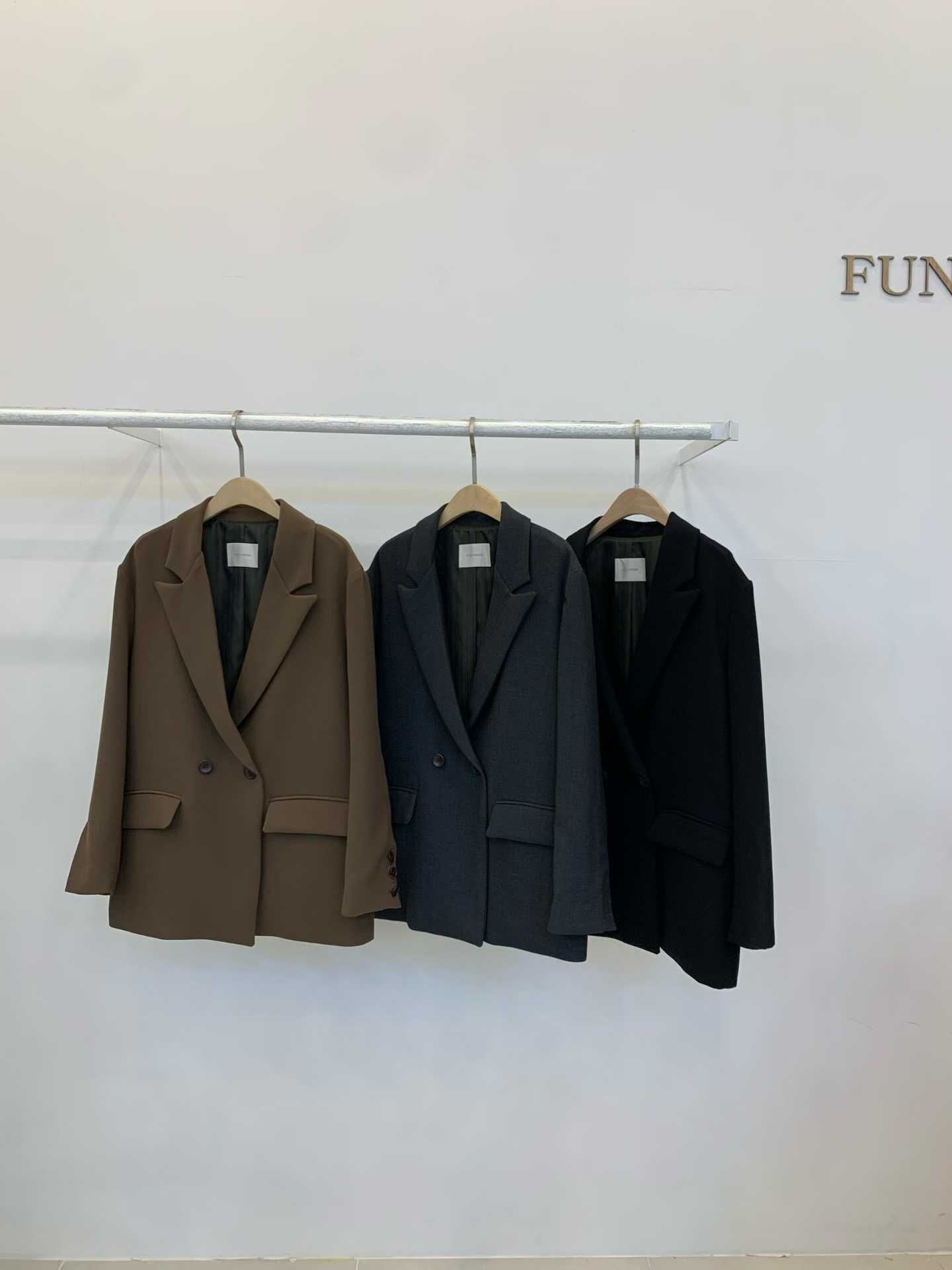 FP5332 秋冬寬松西服外套