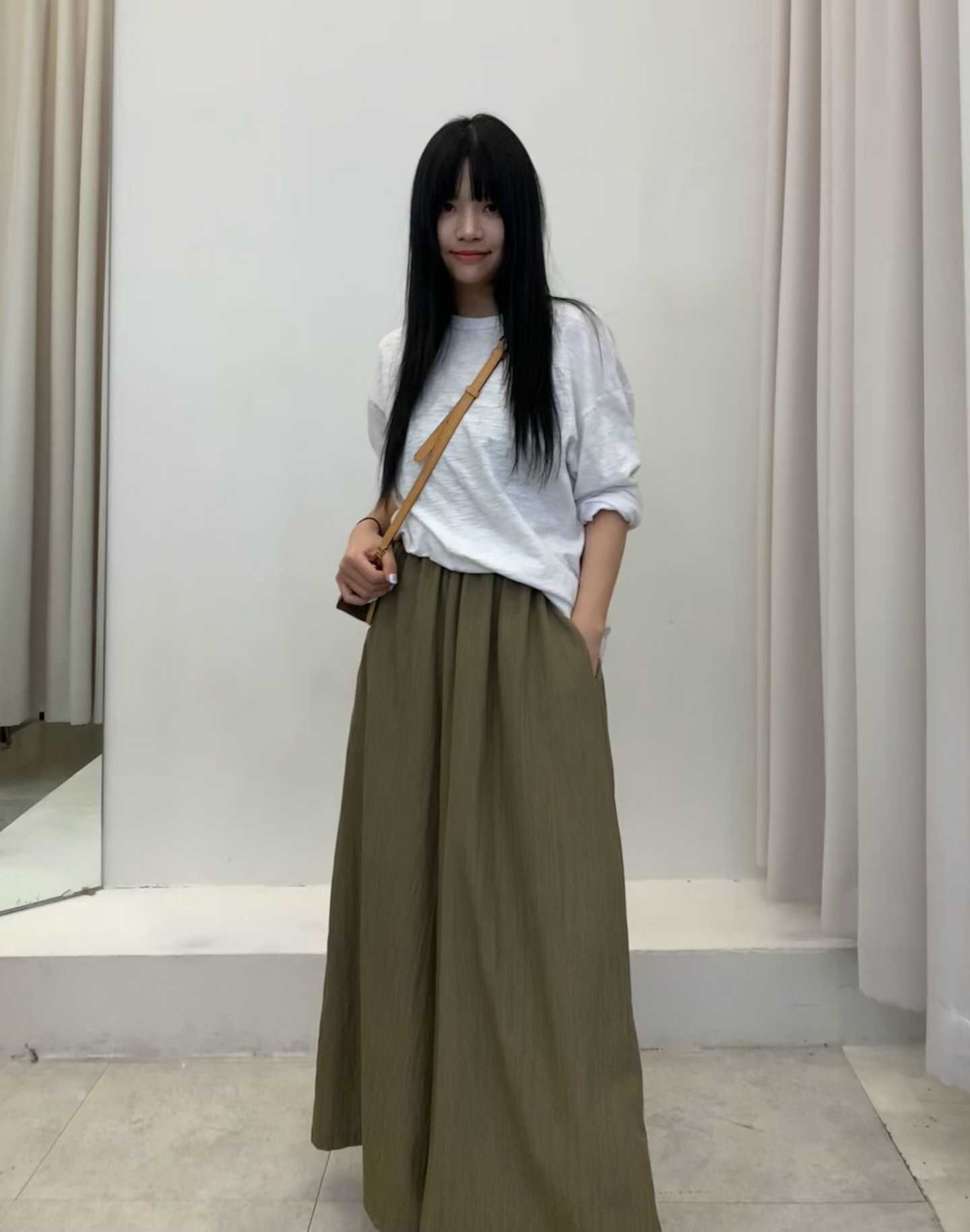 FP5333 圓領竹節棉簡約T