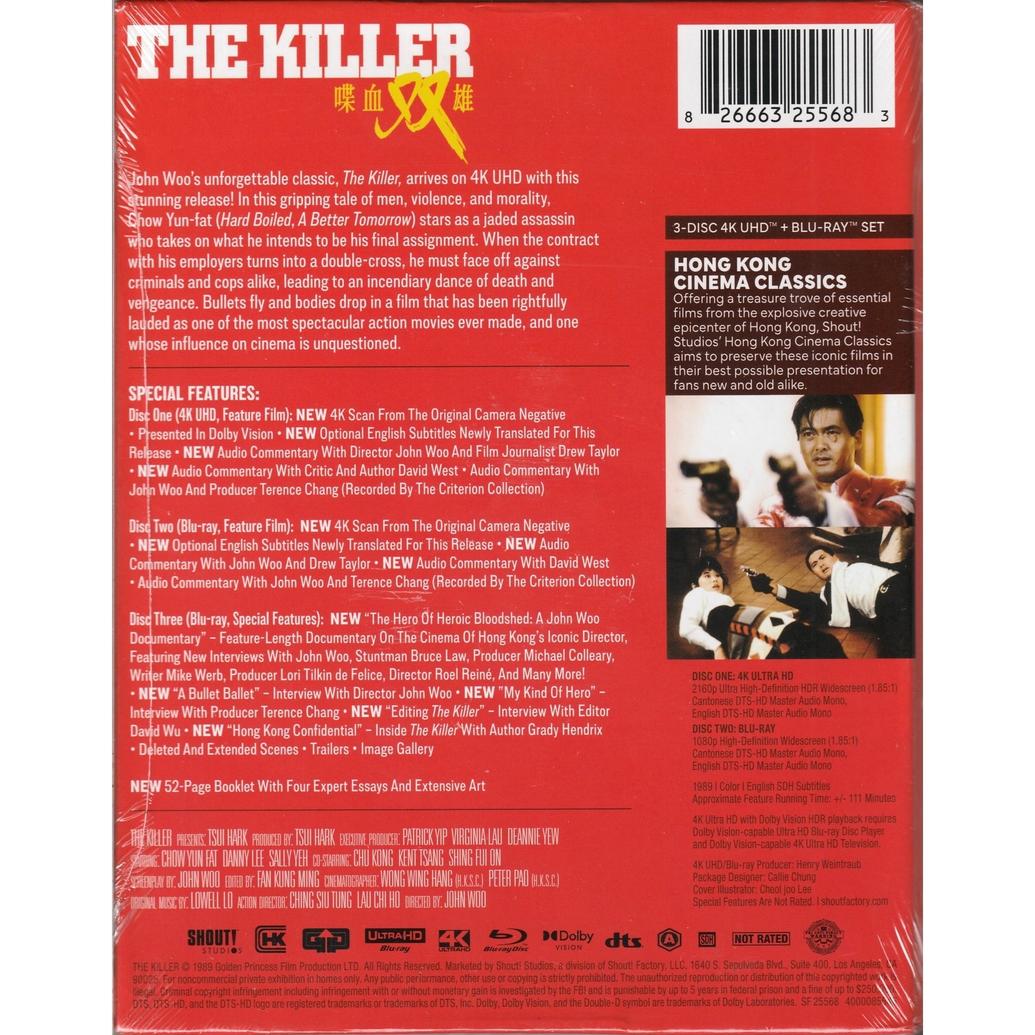 喋血雙雄 (1989) (4K Ultra HD + Blu-ray) (美國版)