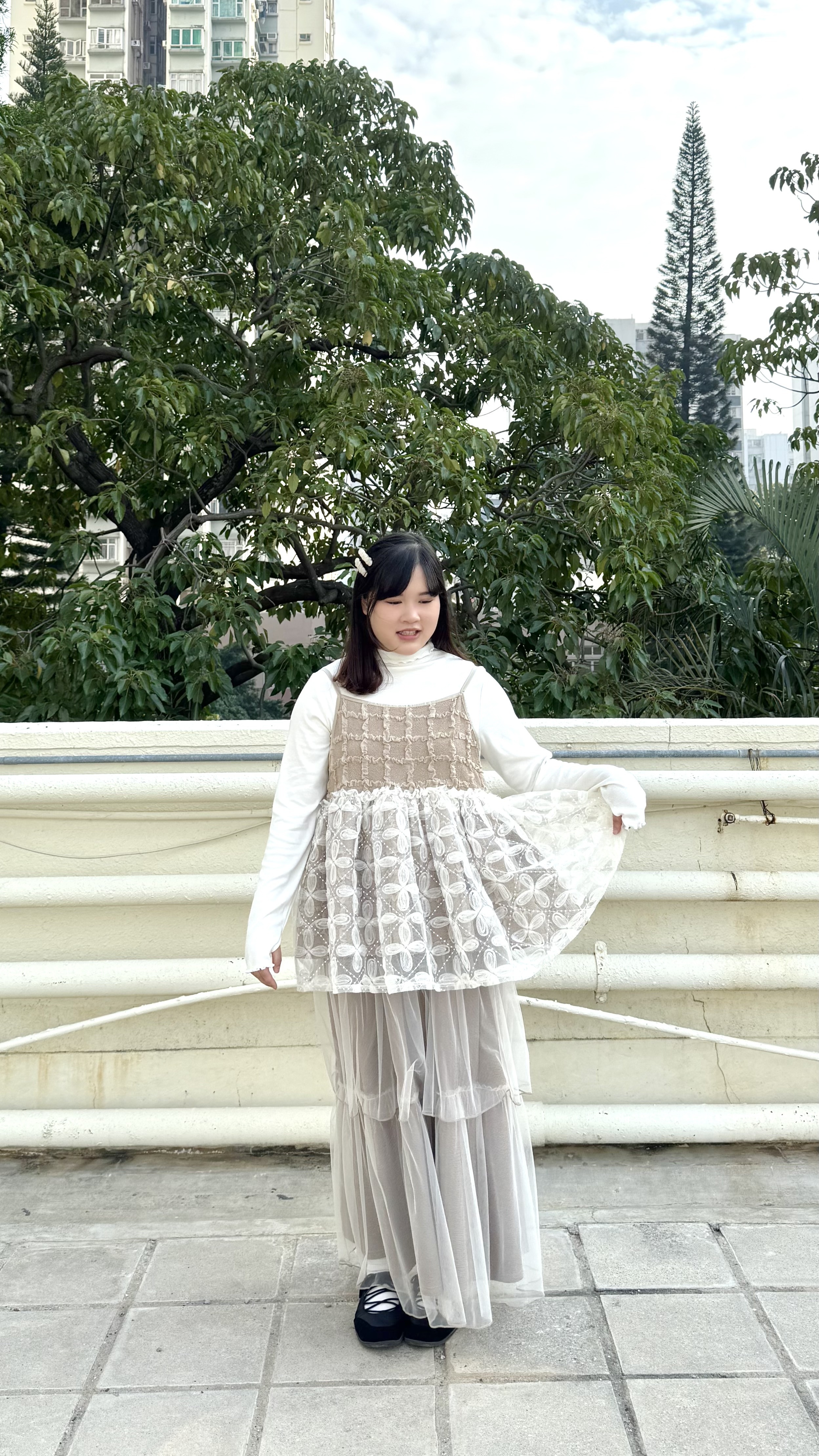 親膚～穿指捲邊內搭