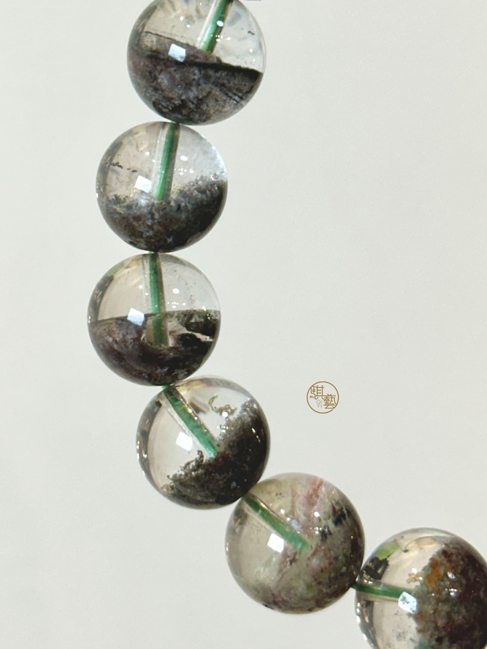 高品透體半盆四季幽靈 12mm｜事業成長 × 聚財守成 × 穩定氣場