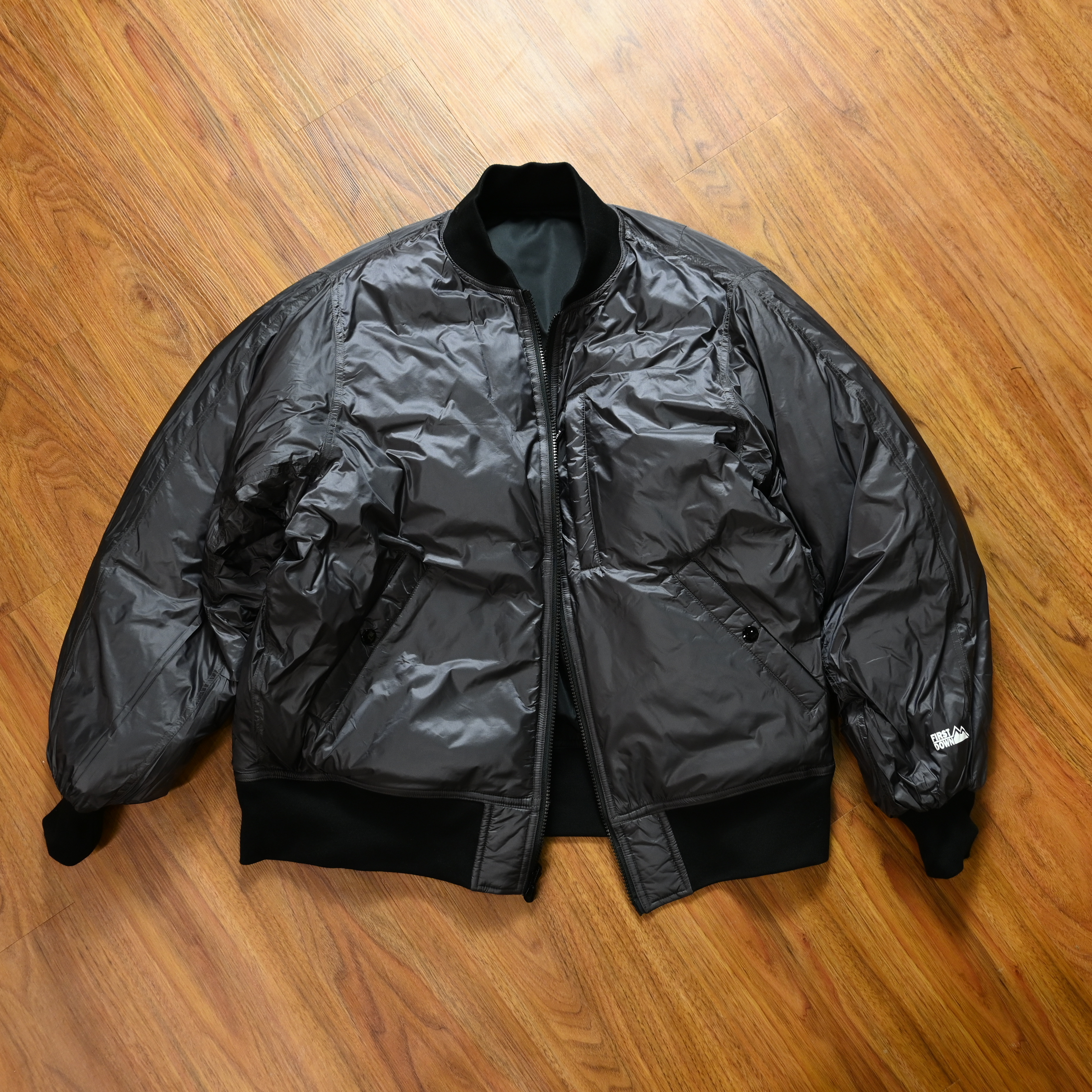 First Down JP Reversible MA-1 Down Jacket