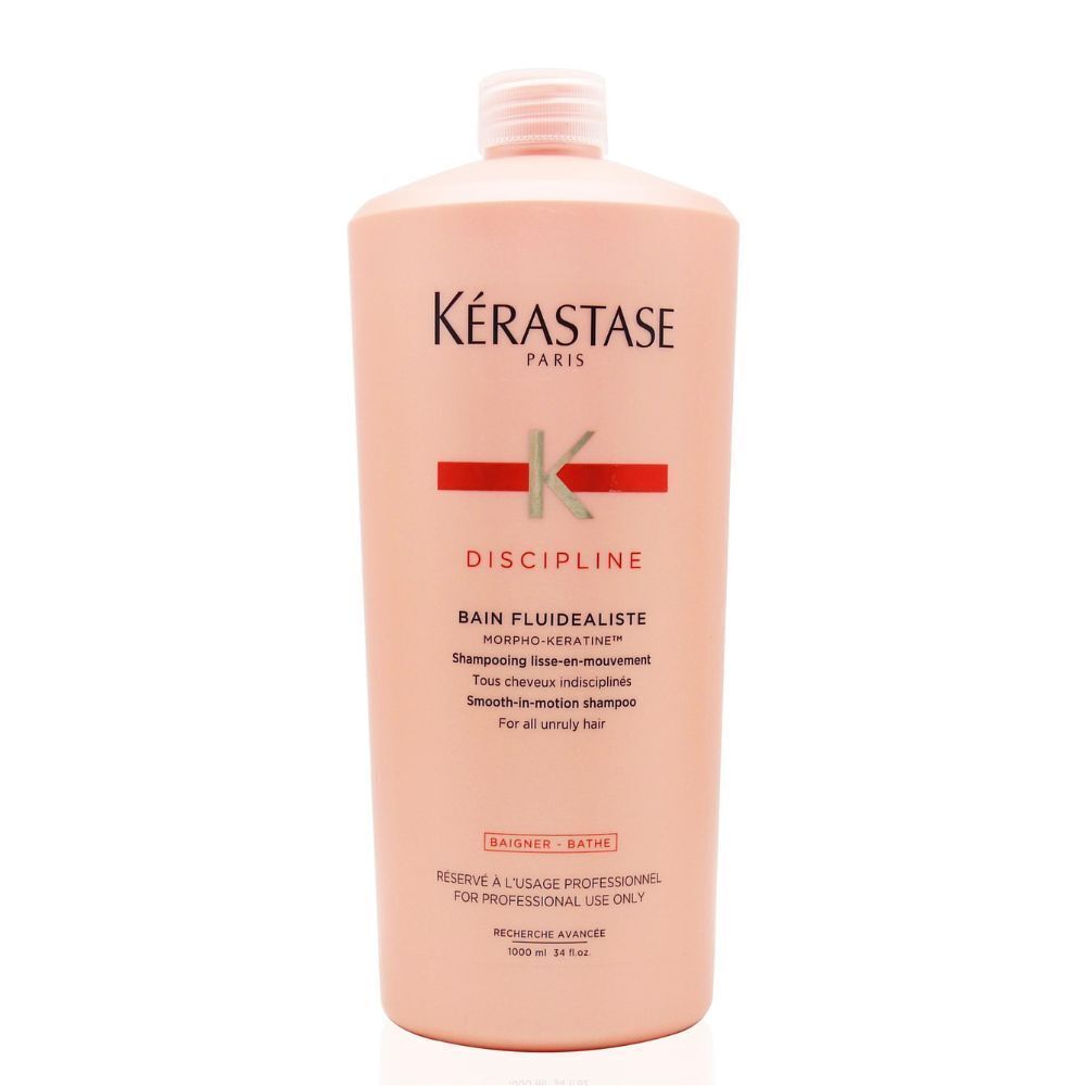 卡詩 Discipline柔順洗髮露 (毛躁、燙染過度髮質適用) 無泵頭1000ml [平行進口]