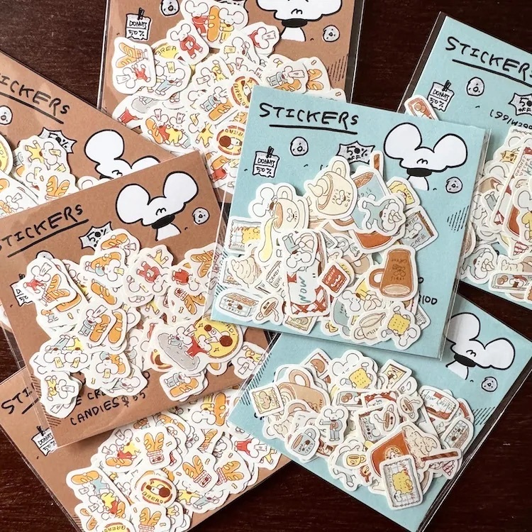 1991w2992｜Café 貼紙包