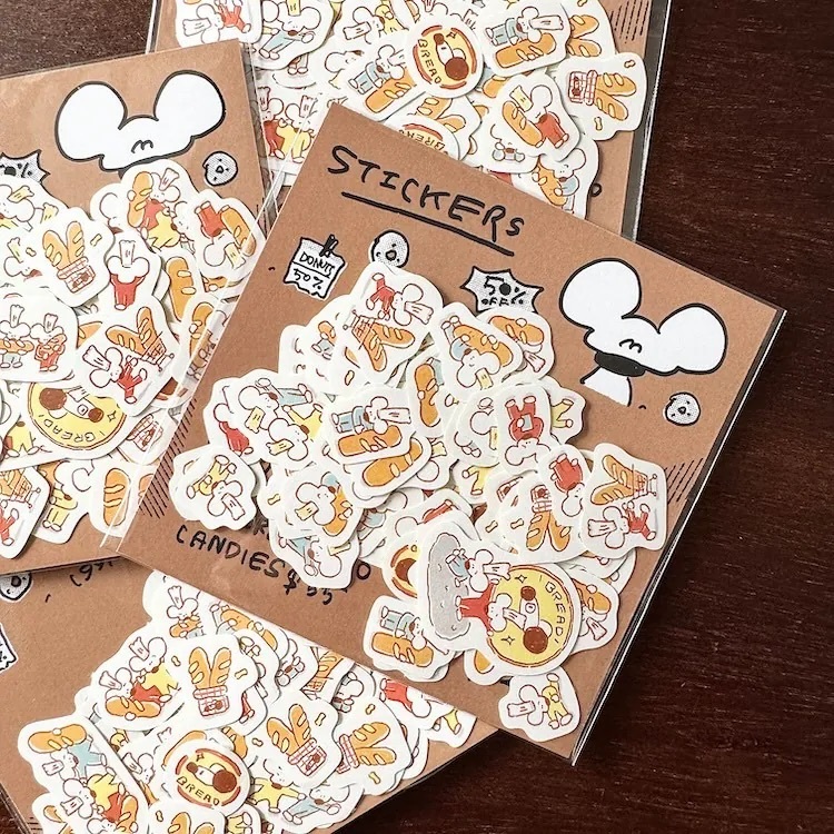 1991w2992｜Bakery 貼紙包