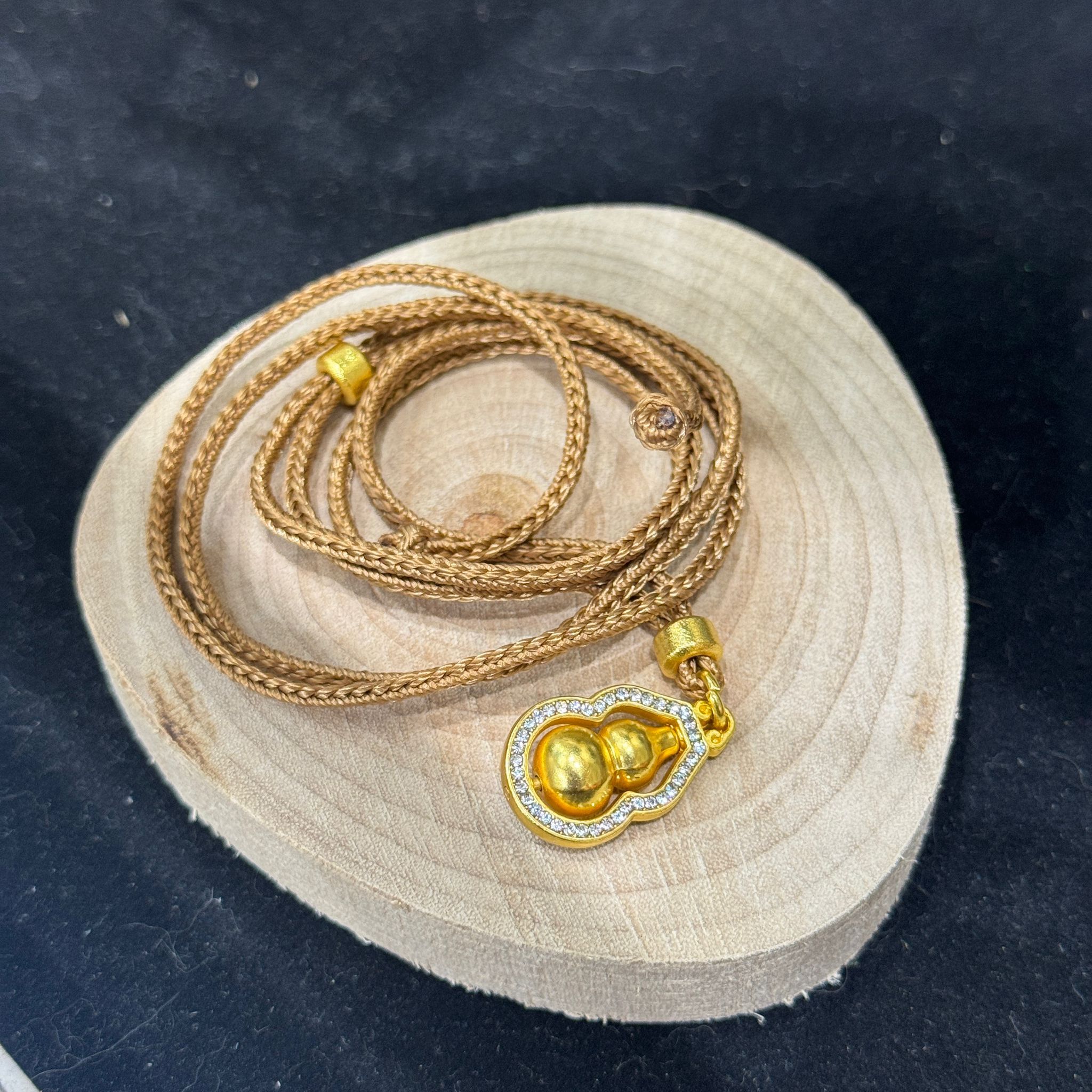 HKAF1214-045 招財辟邪葫蘆吊墜 (A43)