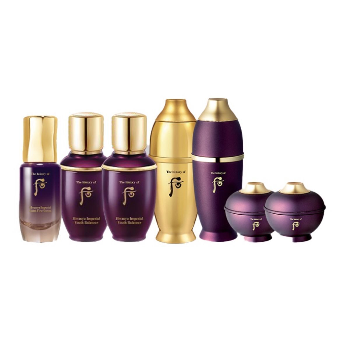 The History Of Whoo 后還幼凝顏系列七件套旅行裝 [平行進口]