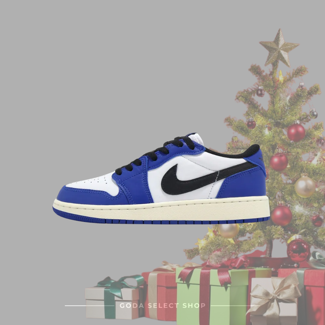 NIKE AIR JORDAN 1 LOW OG GS "Game Royal" 小閃電 皇家藍 大童 女鞋 CZ0858-140