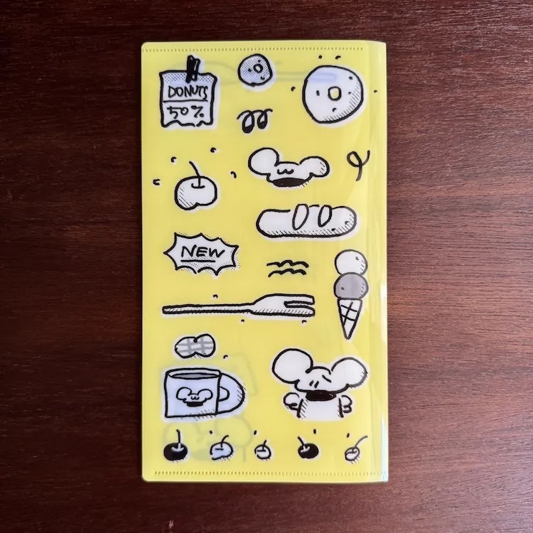 1991w2992｜甜甜圈危機 票券收納夾