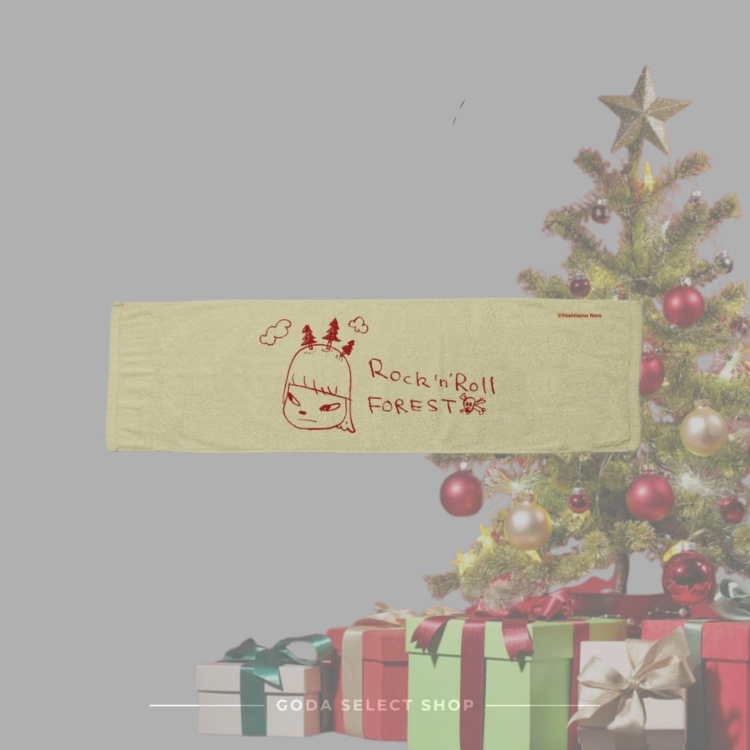 奈良美智 World changes by ROCK'n ROLL 毛巾 Yoshitomo Nara