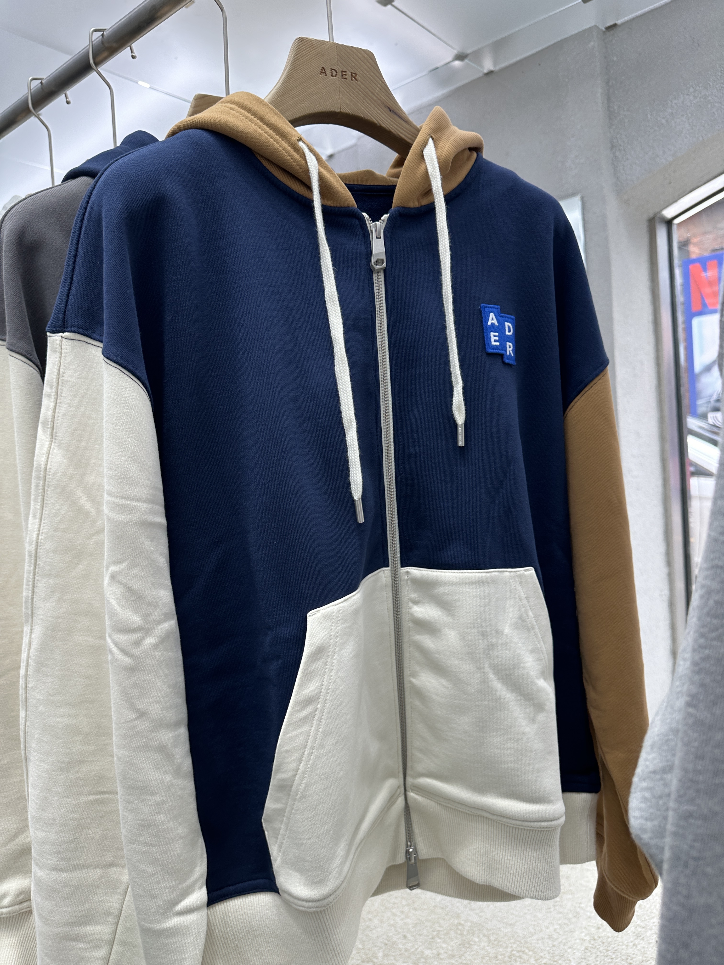 【現貨】Ader error 拼接棉外套 BM42FYHD0402