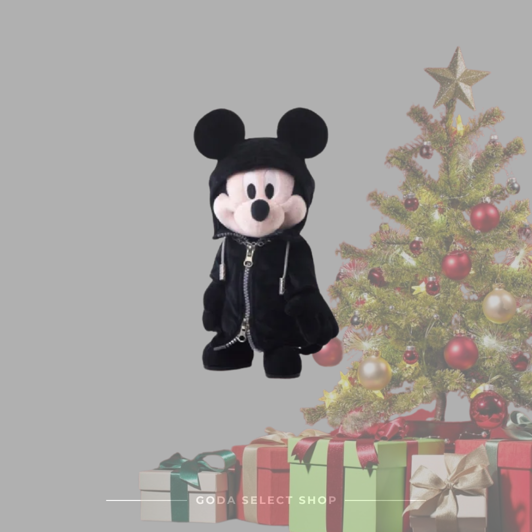DISNEY x KINGDOM HEARTS MICKEY MOUSE  動作玩偶黑夾克米奇-王國之心 迪士尼限定周邊 #GT