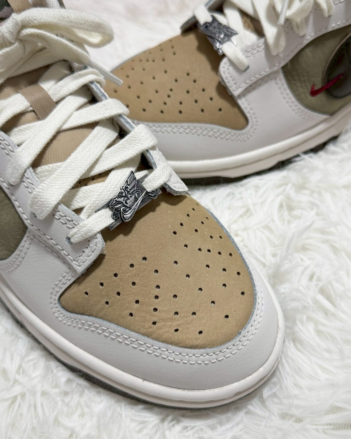 Nike Dunk Low "CNY" 2026 馬年新年限定 棕白色 刺繡 休閒鞋 男鞋