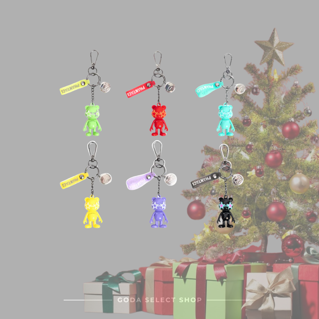 PHANTABEAR 70% - VIBRANT KEYCHAIN 六色 小熊吊飾 鑰匙圈盲盒 PHB#006