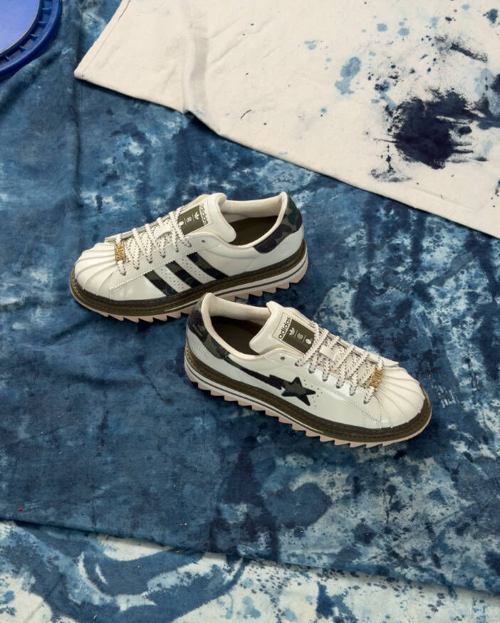 CLOT x BAPE x adidas Superstar