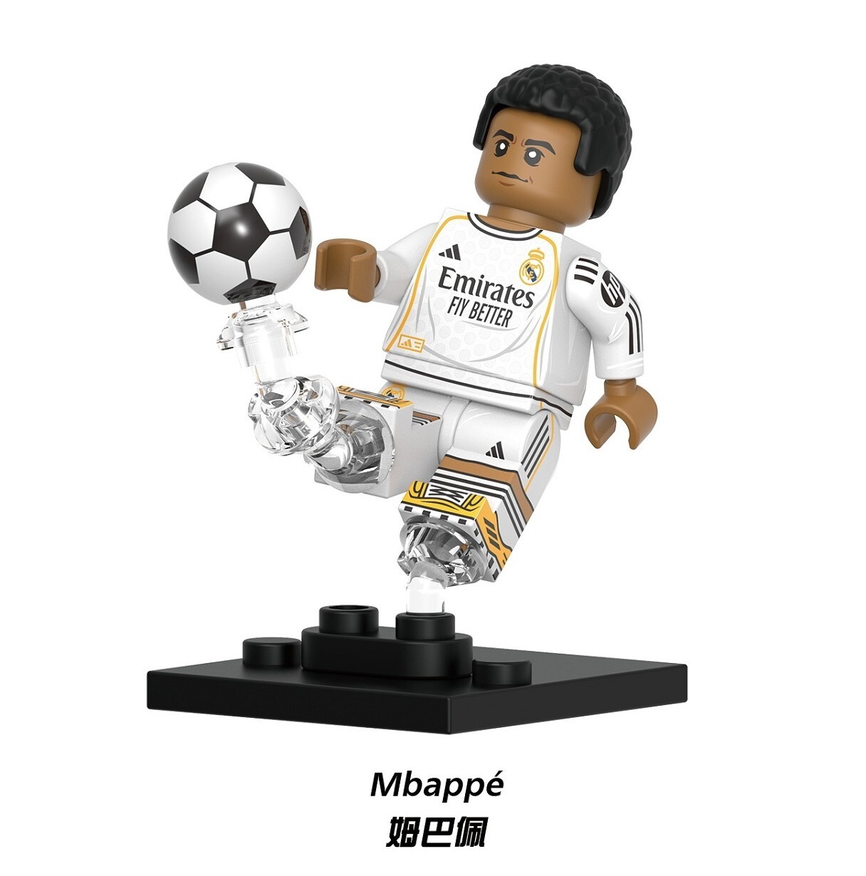 World Cup football Mbappe Custom Minifigures fit Lego G0153 GH0395