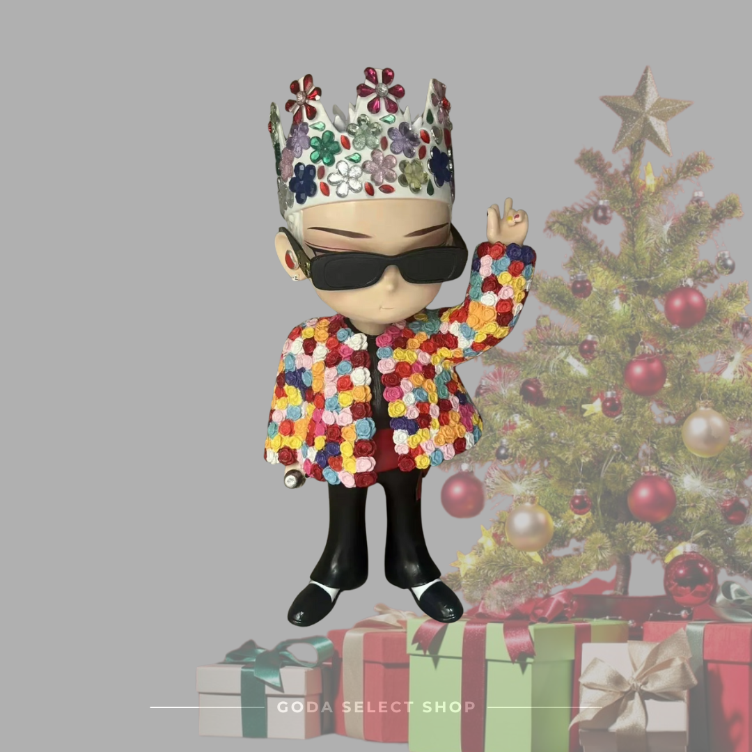 GD 台灣演唱會 彩虹玫瑰 潮玩 公仔 限量款