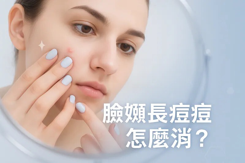 痘痘怎麼消?臉部痘痘成因、位置警訊+保養關鍵一次看懂
