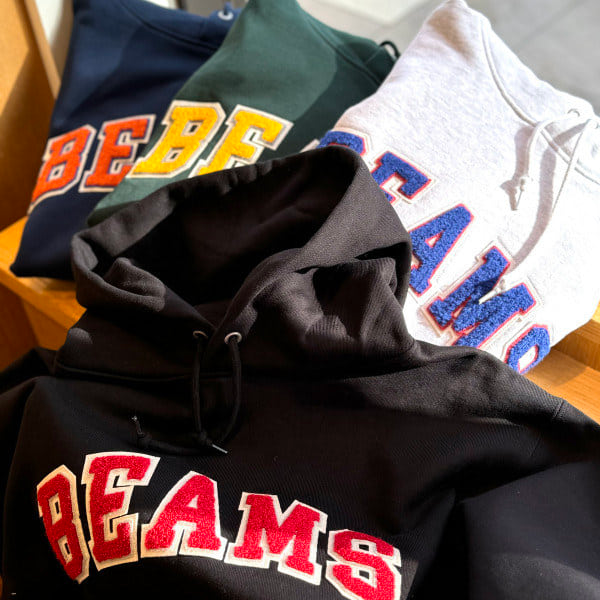 BEAMS｜Logo Basic Hoodie