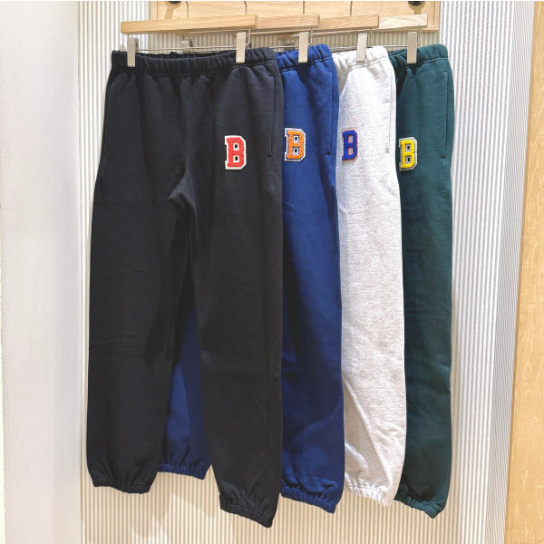 BEAMS｜B Logo Sweat Pants