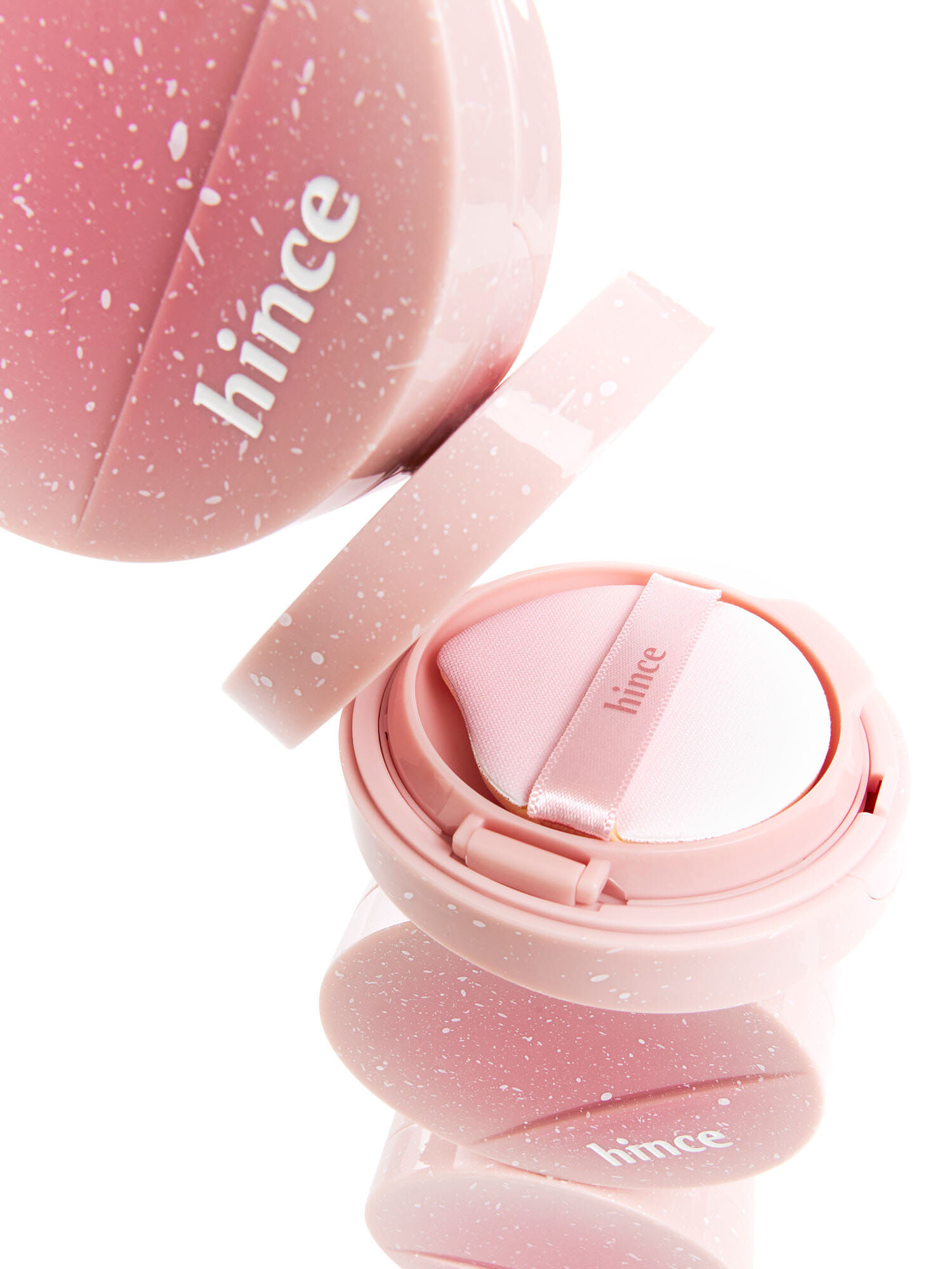 HINCE Cover Master Pink Cushion 11g (with Refill) [2025 Holiday Snow Flower Collection]