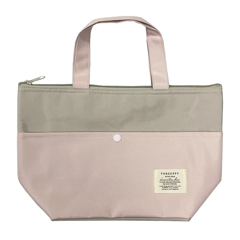 TP 便當袋/粉×褐