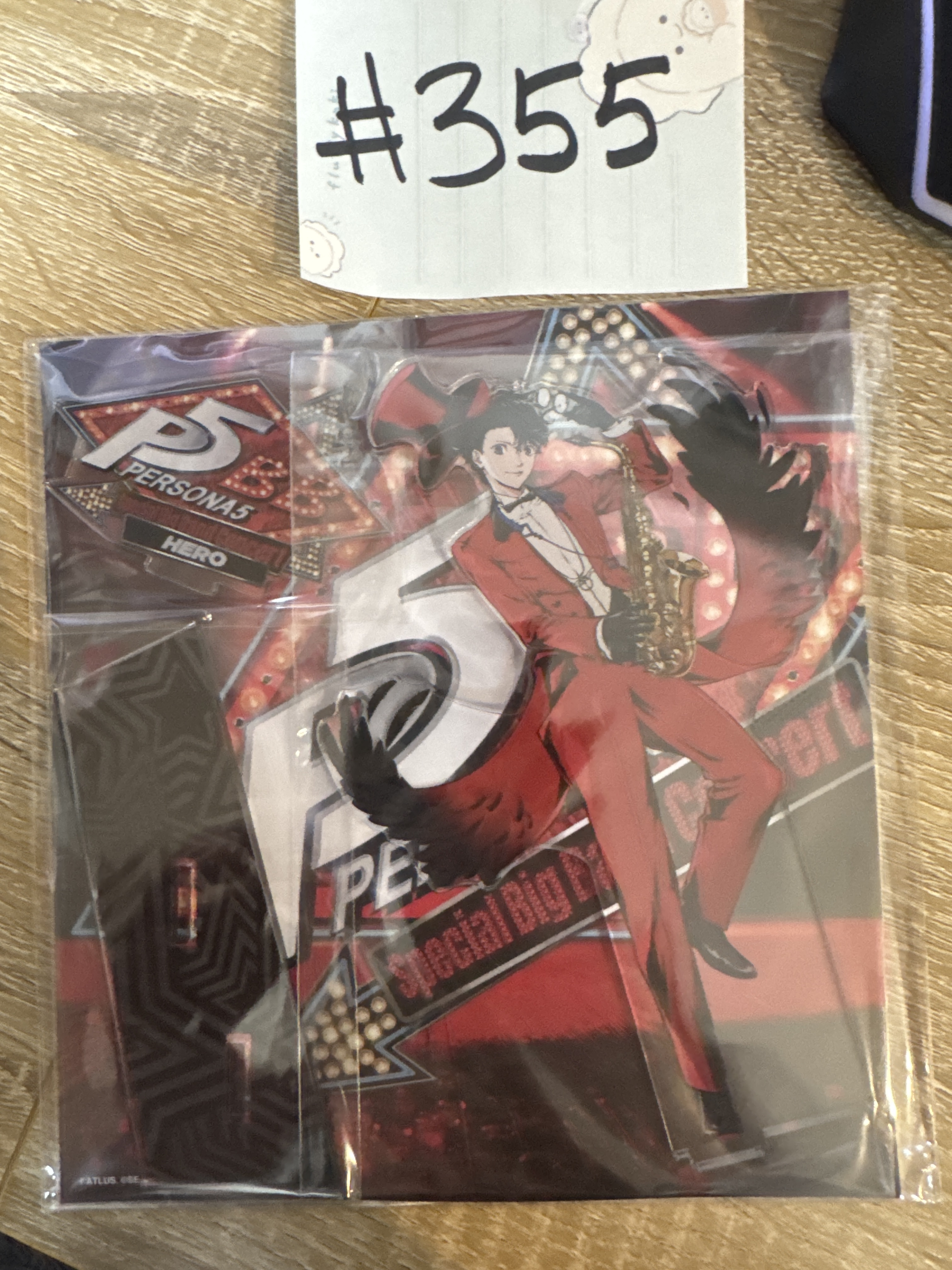 P5 雨宮蓮 立牌#355