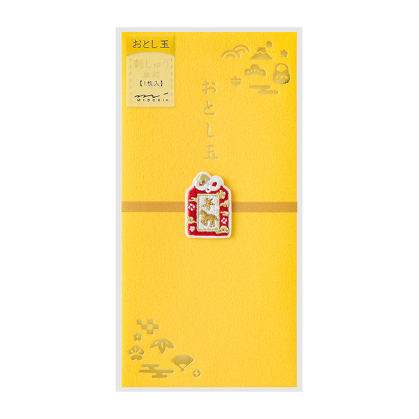 馬年 刺繡款 御年玉袋 紅包袋｜日本MIDORI