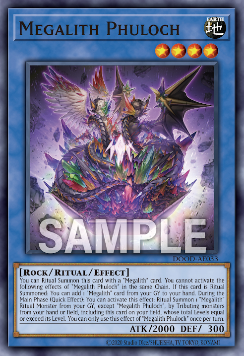 DOOD-AE033 Megalith Phuloch(巨石像 日月天使)