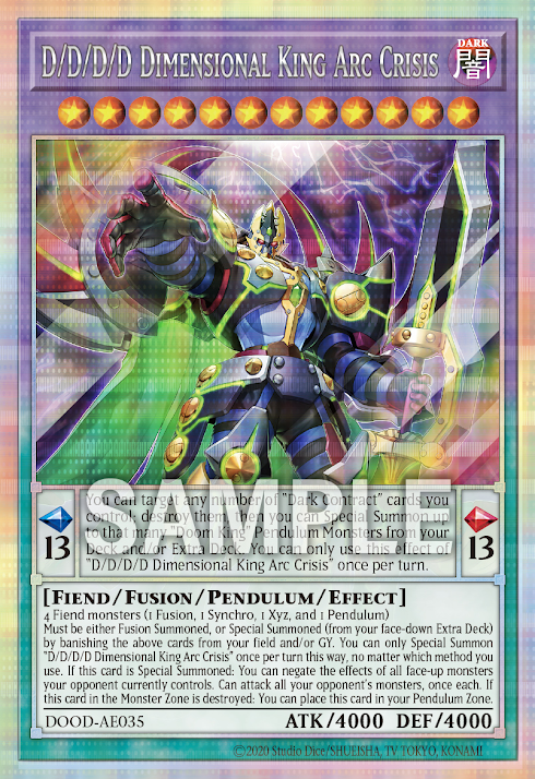 DOOD-AE035 (UR/PSER)D/D/D/D Dimensional King Arc Crisis(DDDD偉次元王 弧線危機)