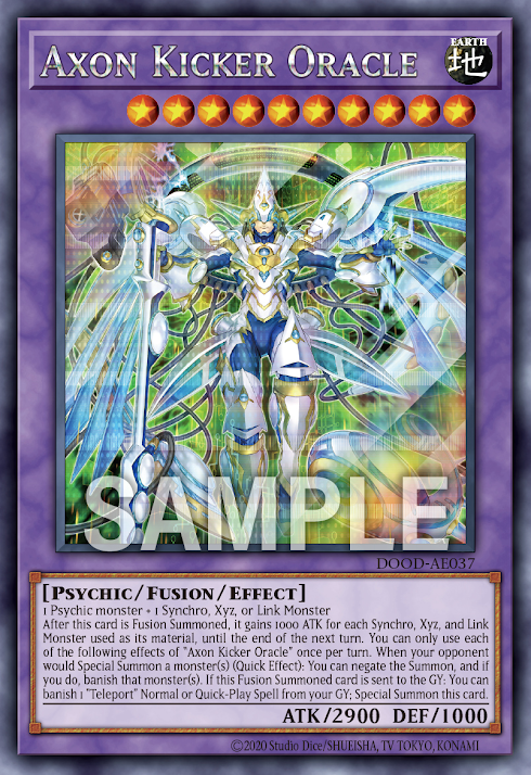 DOOD-AE037 (R/SER)Axon Kicker Oracle(超能神諭者)