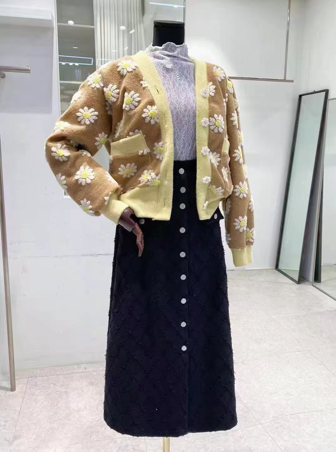 小雛菊開釦上衣