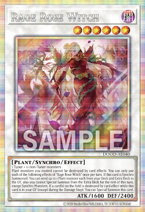 DOOD-AE040 (SR/PSER)Rage Rose Witch(黑薔薇與荊棘的魔女)