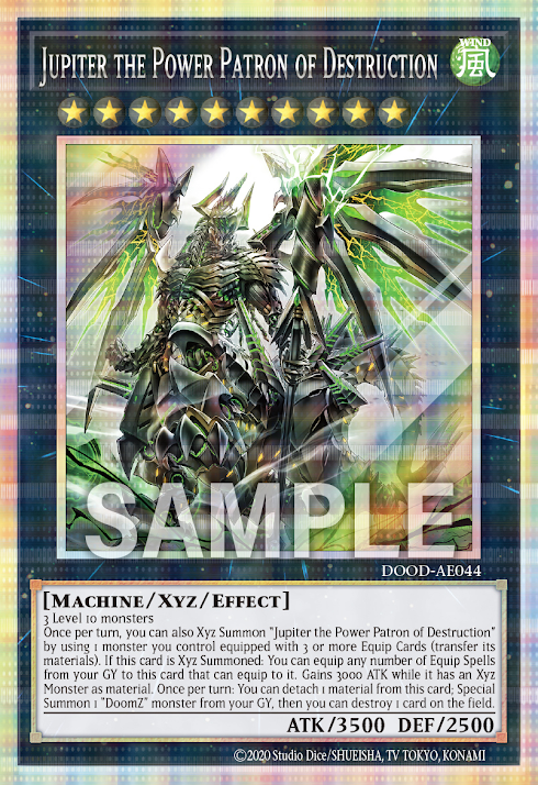 DOOD-AE044 (UTR/SER/PSER)Jupiter the Power Patron of Destruction(壞獄神 朱比特)
