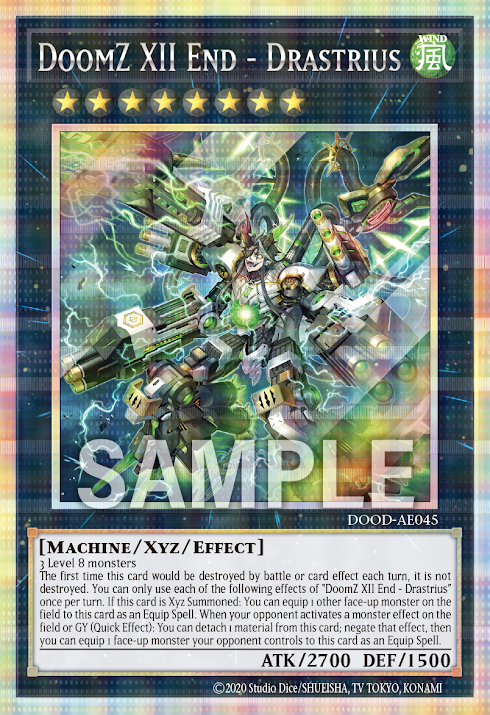 DOOD-AE045 (UR/PSER)DoomZ XII End - Drastrius(終刻獄龍機XII 德拉斯特琉斯)