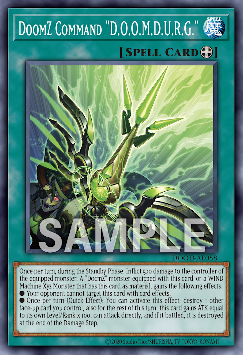 DOOD-AE058 DoomZ Command "D.O.O.M.D.U.R.G."(終刻起動 「D.O.O.M.D.U.R.G.」)