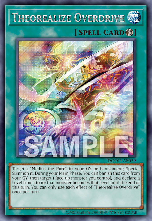 DOOD-AE059 (SR/SER)Theorealize Overdrive(破滅的預幻視)