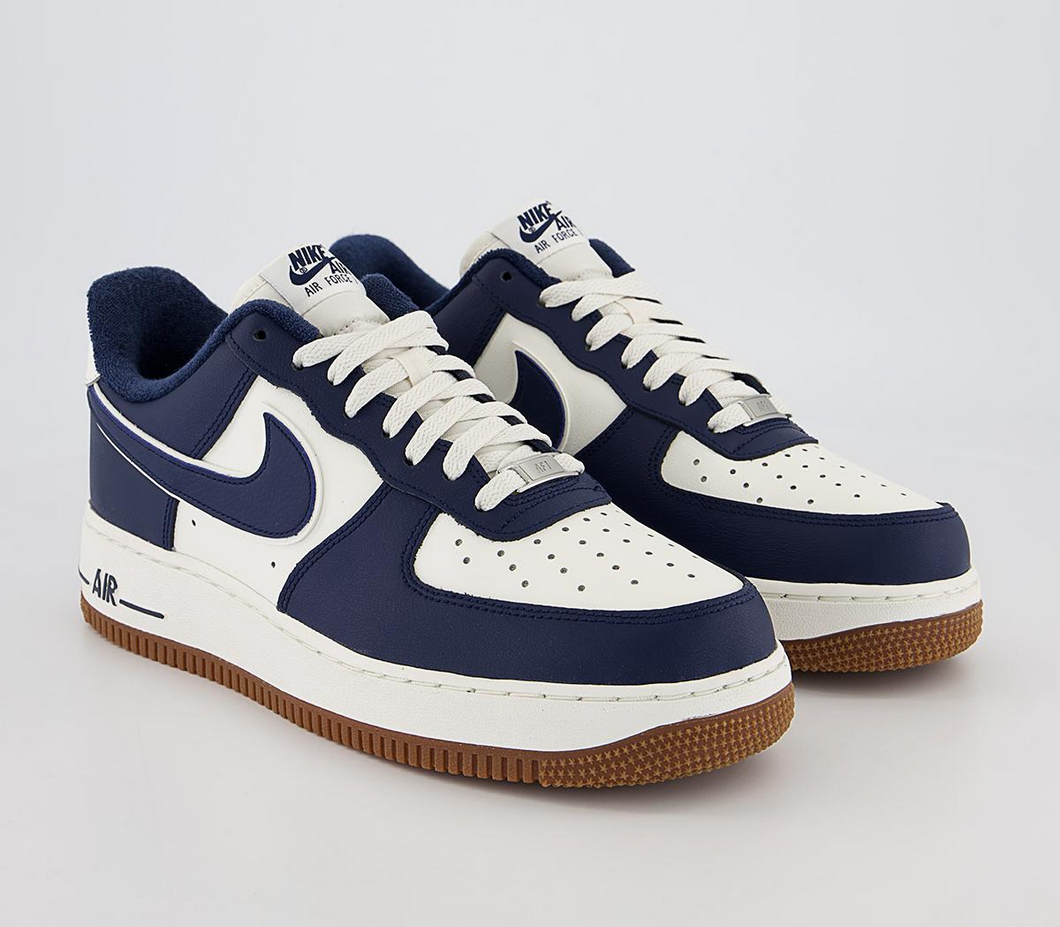 【預訂】NIKE AIR FORCE  1 '07 LV8 SE Varsity  深藍(焦糖底)-MEN