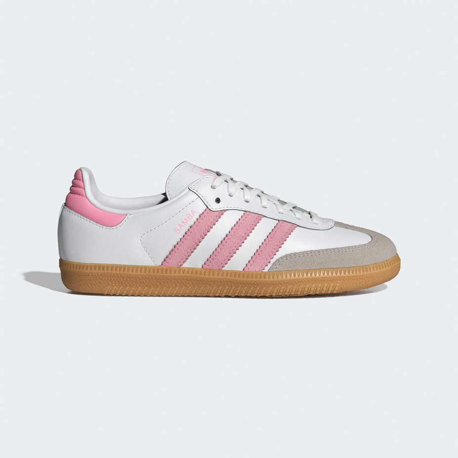 【預訂】ADIDAS ORIGINAL SAMBA 白霧粉-GS