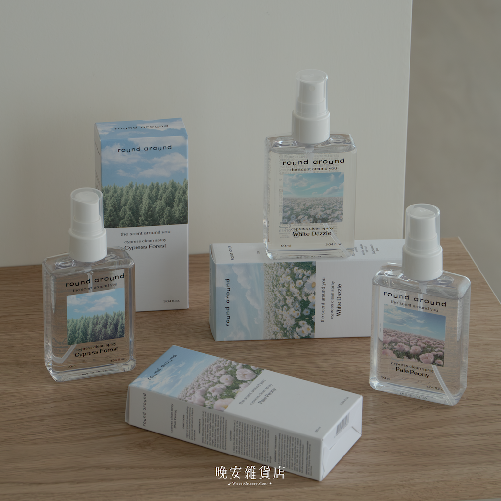 【攜帶版噴霧】ROUND A'ROUND 柏樹除臭噴霧 90ml